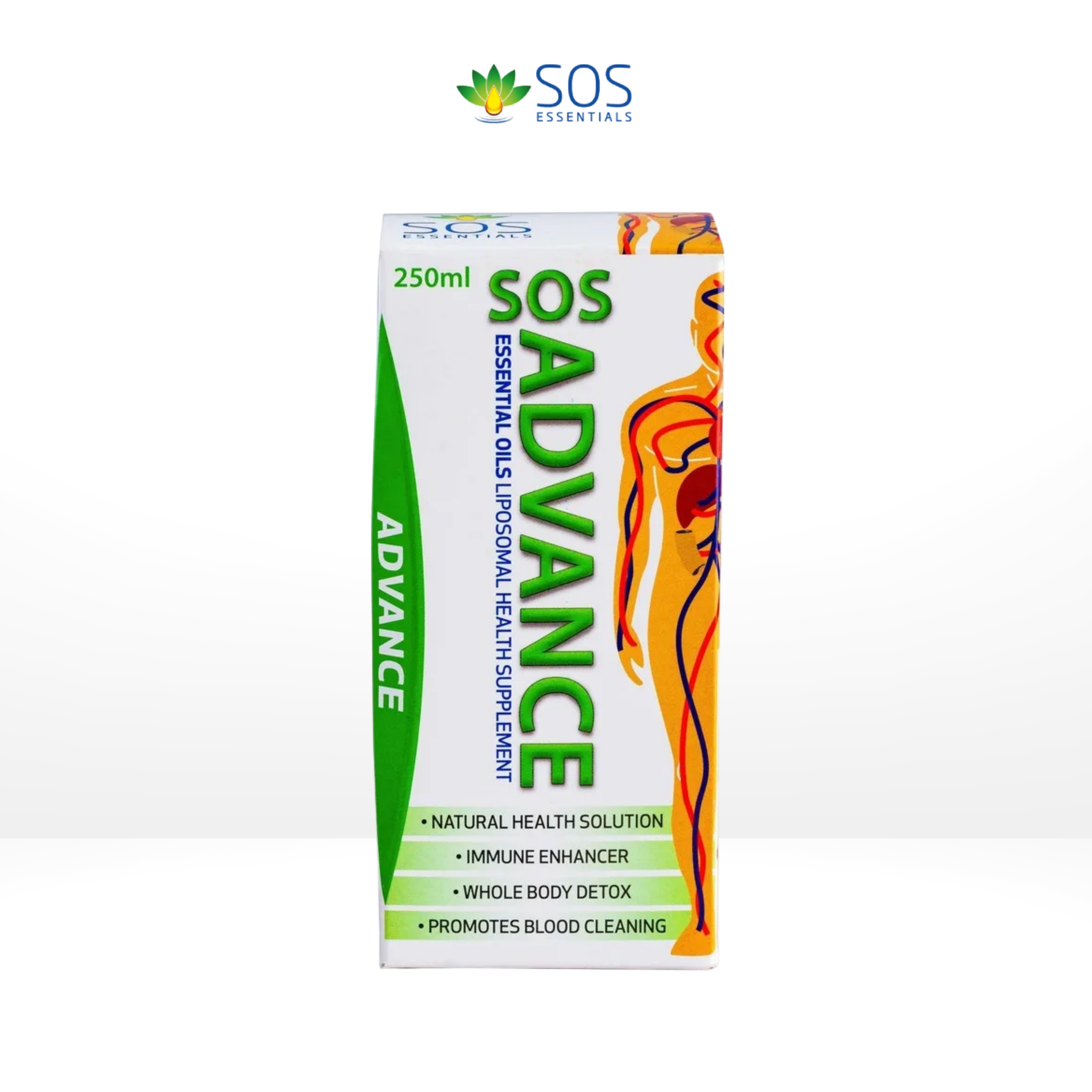 Liposomal Advanced Immune Support (SOS, 250ml)