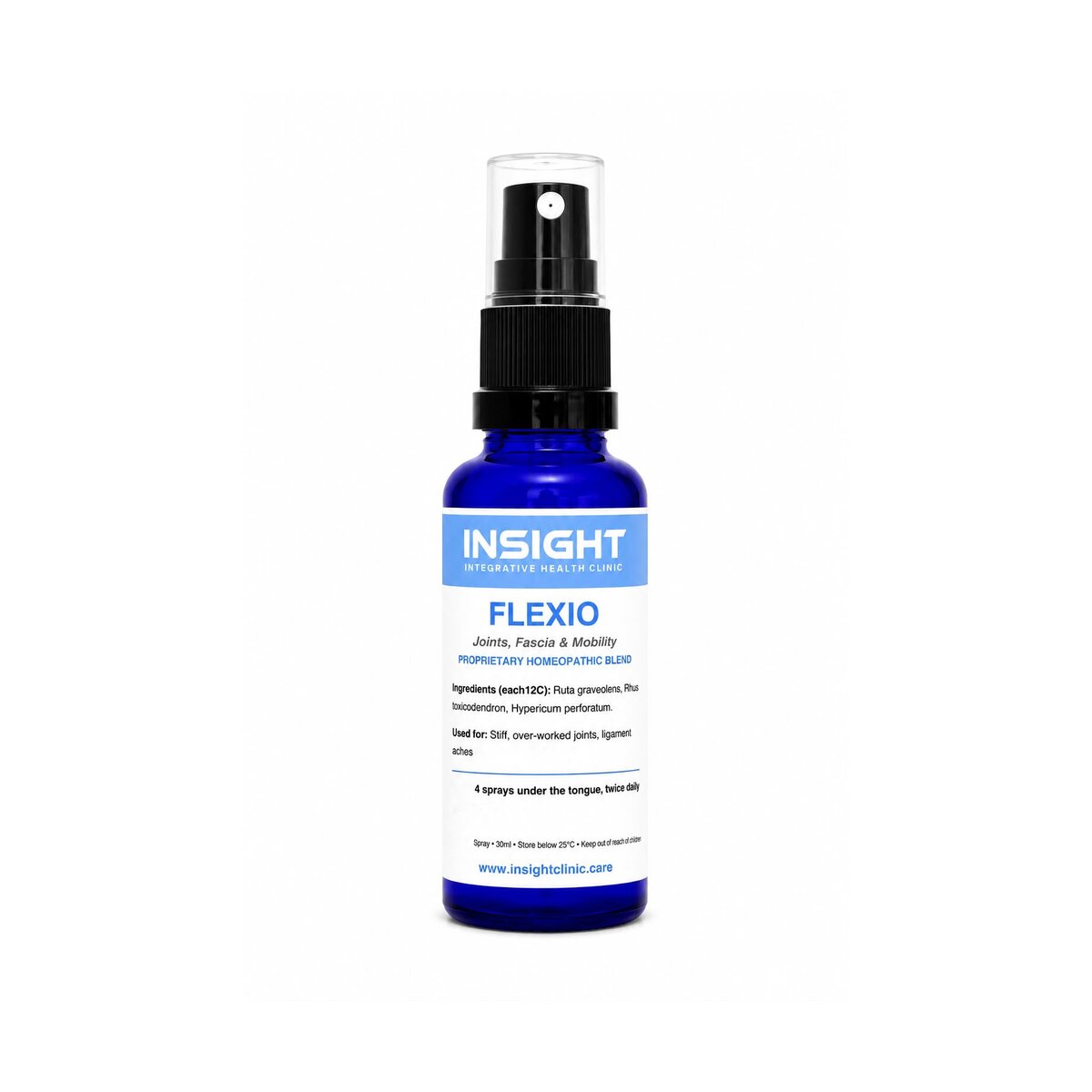 FLEXIO — Joints, Fascia & Mobility homeopathic oral spray, 30ml bottle