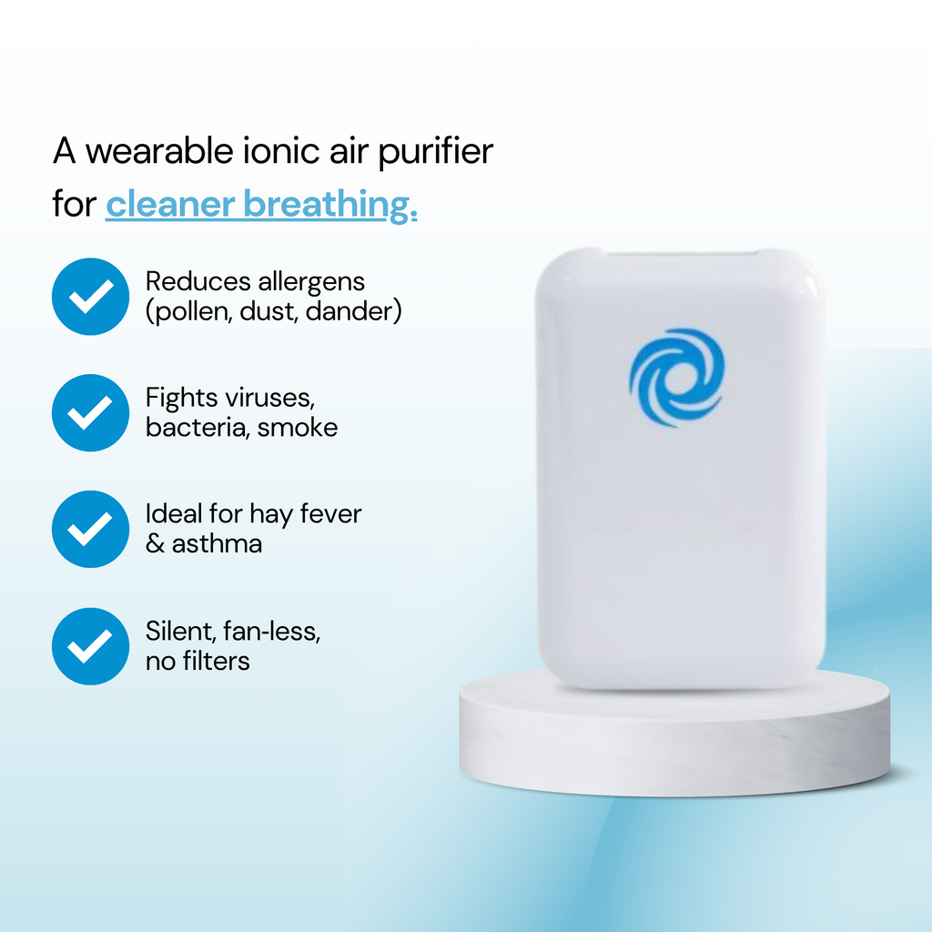 Wearable Ionic Air Purifier (Air Supply AS-300R)