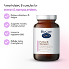 Methylated B Complex (BioCare, 60 Capsules)