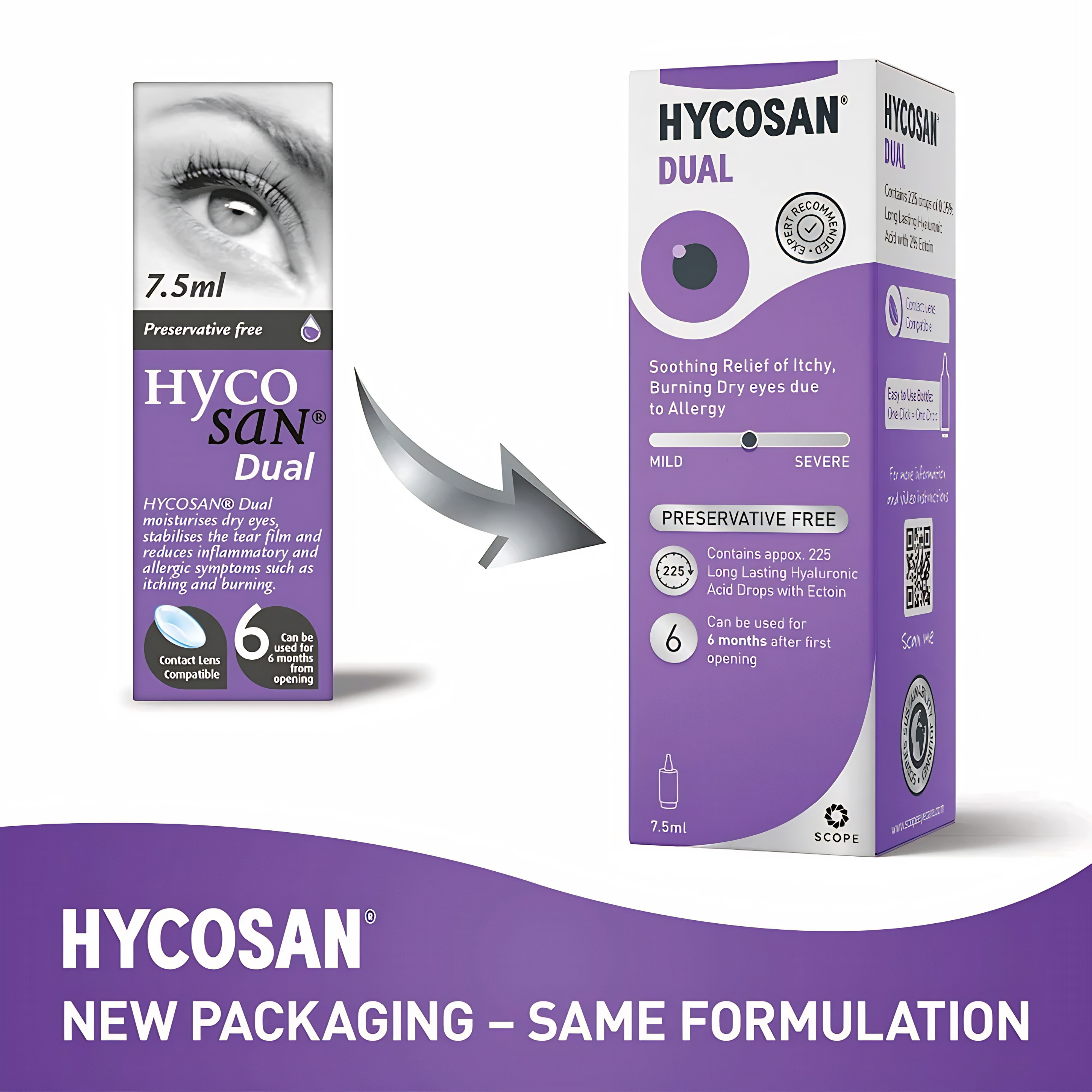 Hycosan Dual Eye Drops ( 7.5ml)