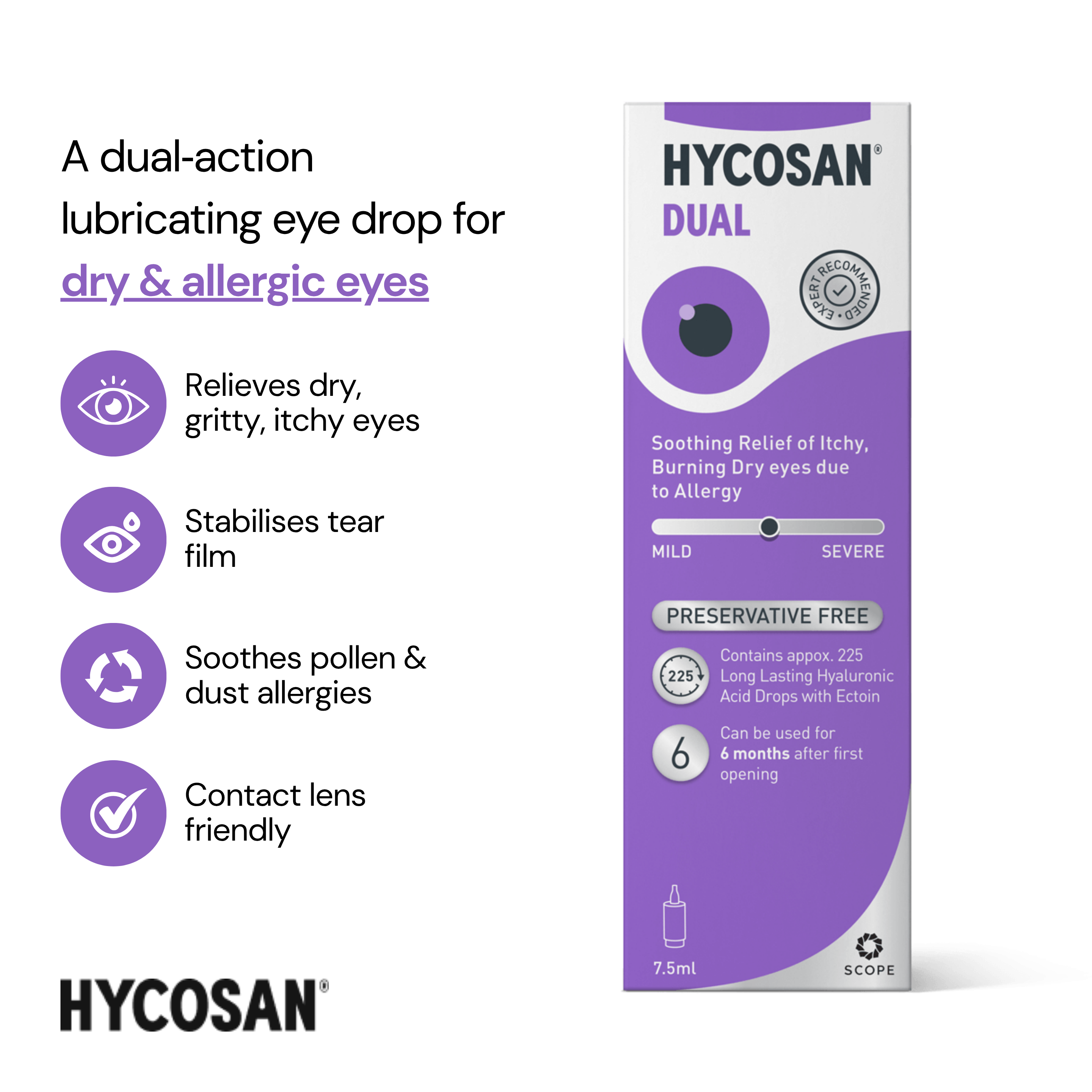 Hycosan Dual Eye Drops ( 7.5ml)