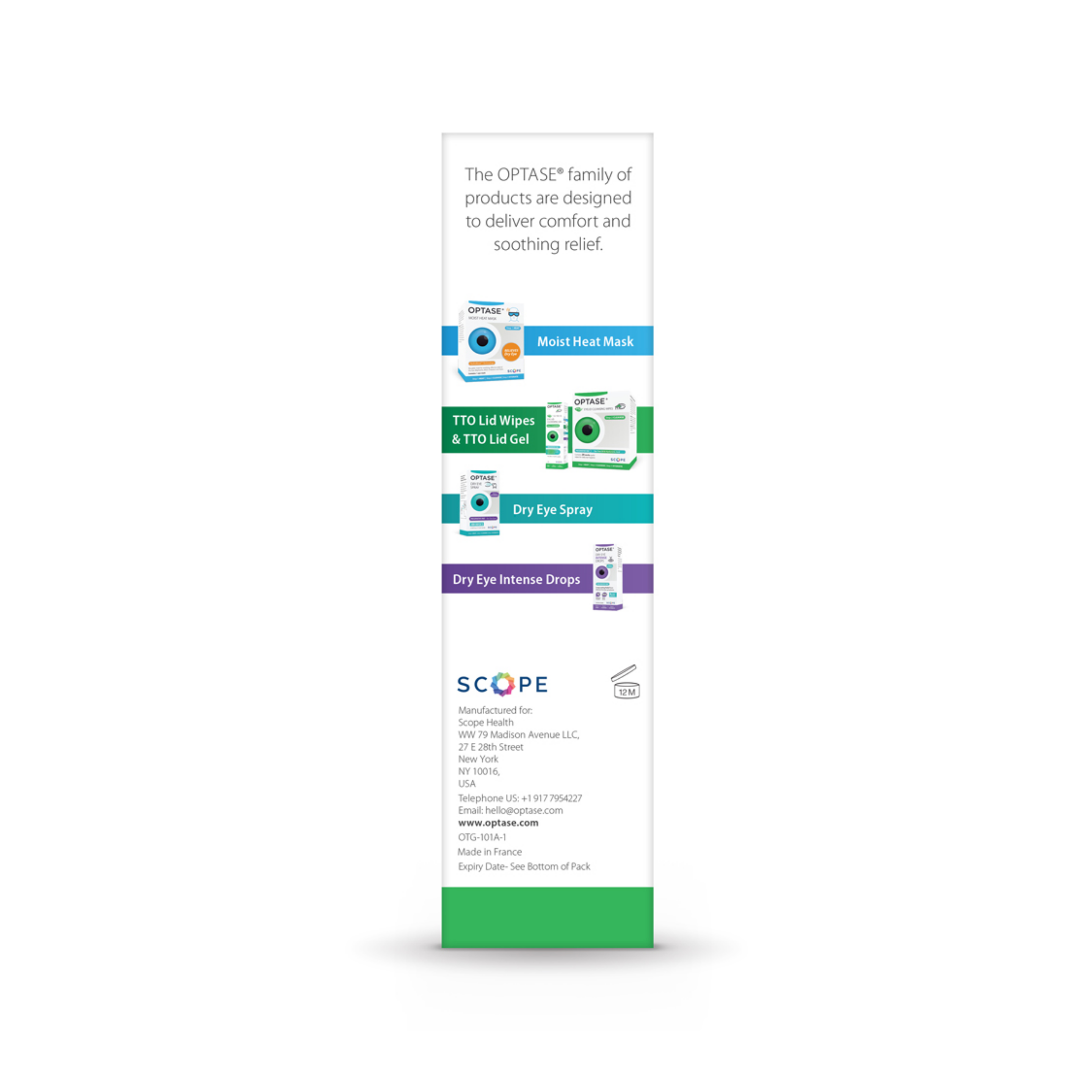 OPTASE: Eyelid Cleansing Gel with Tea Tree Oil (50ml)