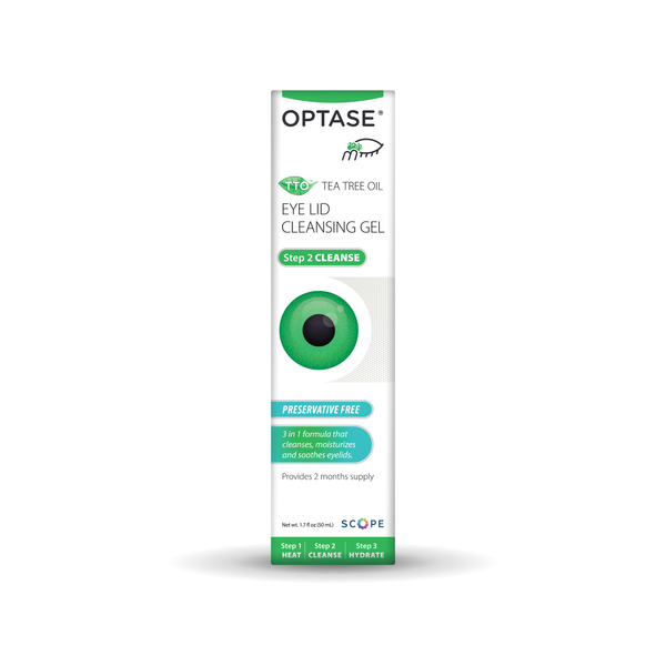 OPTASE: Eyelid Cleansing Gel with Tea Tree Oil (50ml)
