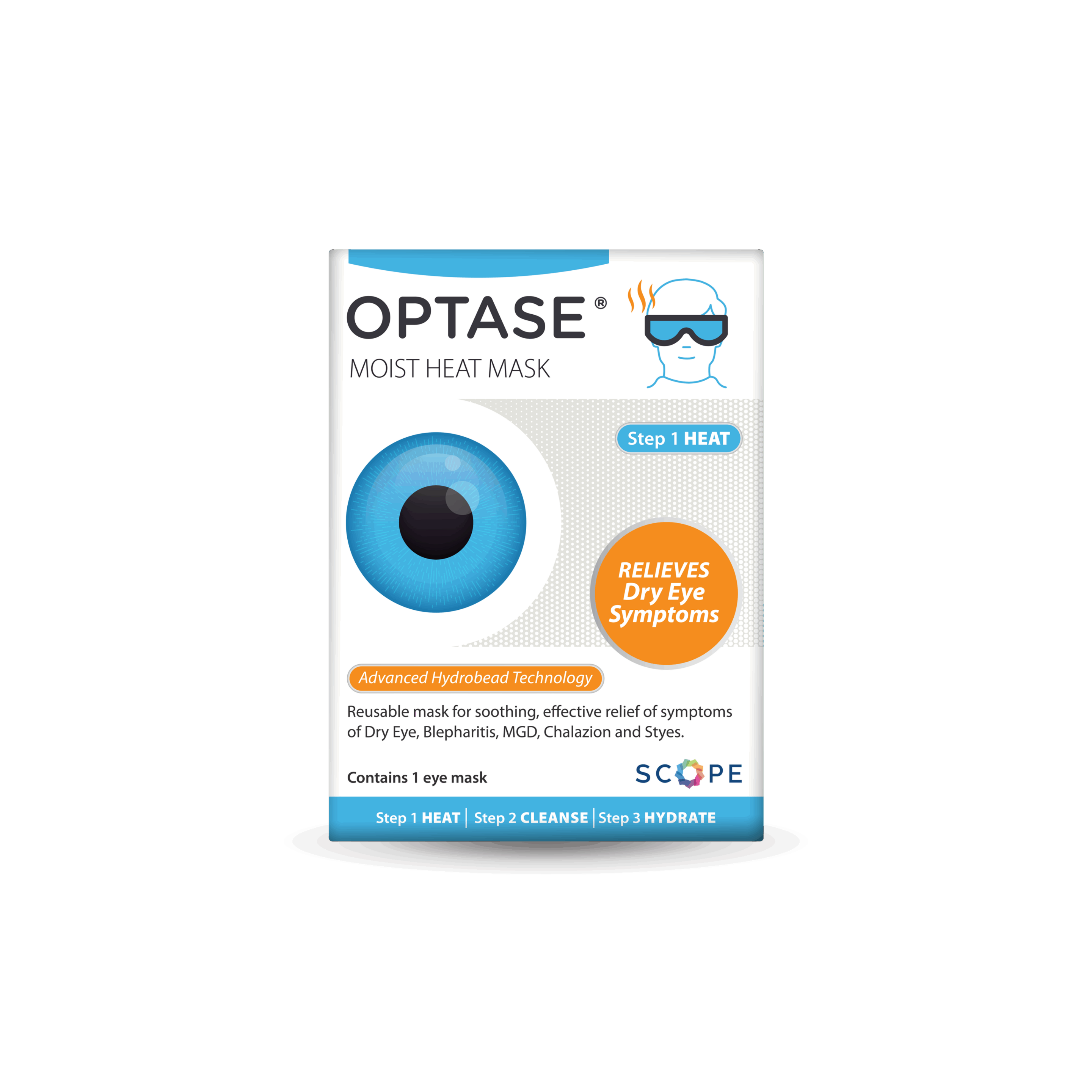 OPTASE Moist Heat Eye Mask