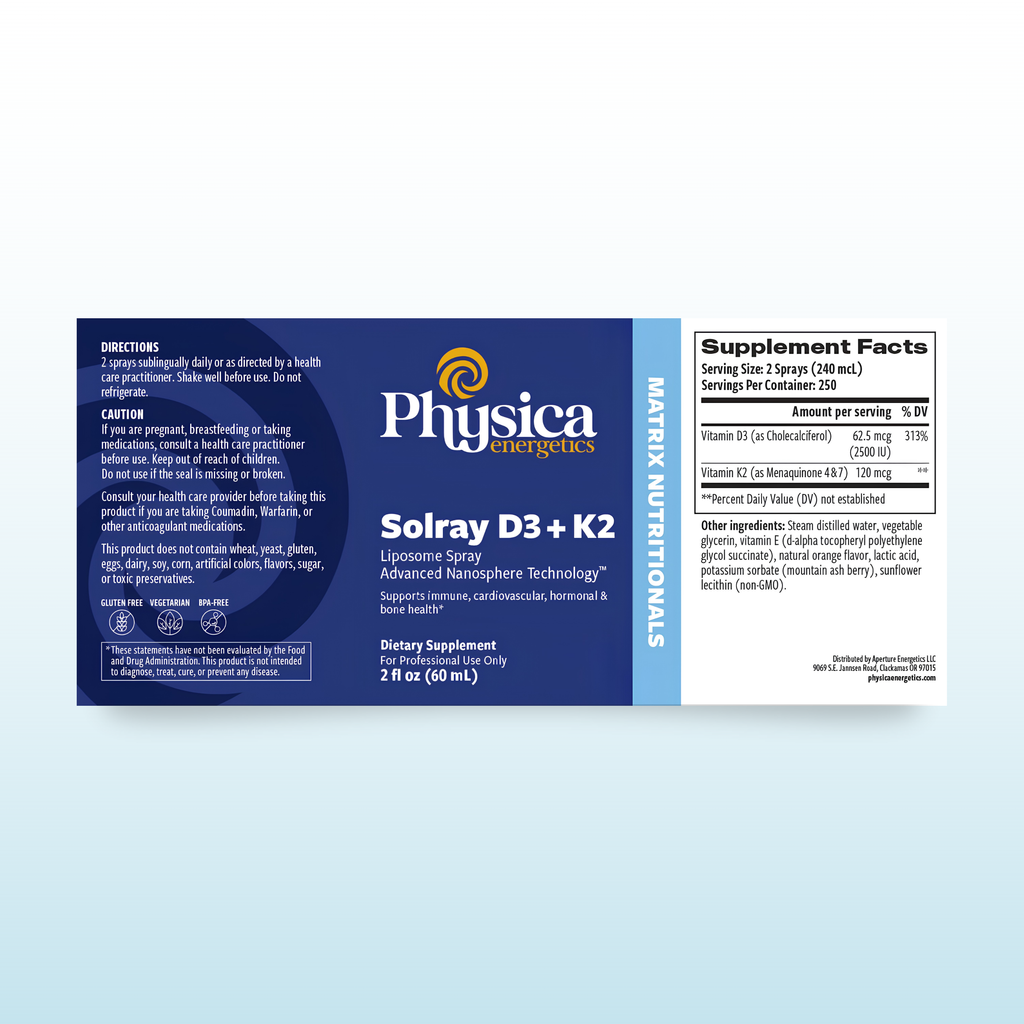 Physica Energetics: Solray-D Liposome Spray