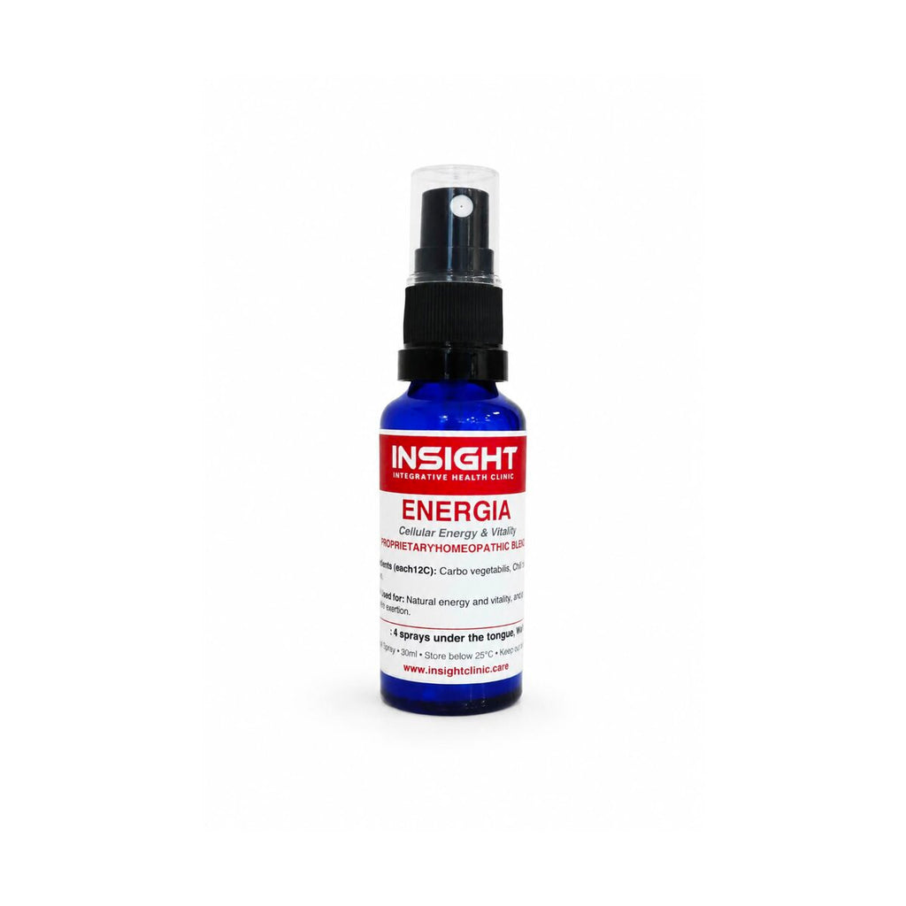 ENERGIA — Cellular Energy & Vitality homeopathic oral spray, 30ml bottle